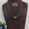 One gram gold Jewellery | One gram gold Pearls Chains | One gram gold Mutyala Chains