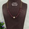 One gram gold Jewellery | One gram gold Pearls Chains | One gram gold Mutyala Chains