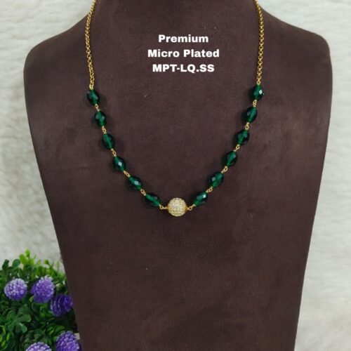 One gram gold Jewellery | One gram gold Pearls Chains | One gram gold Mutyala Chains