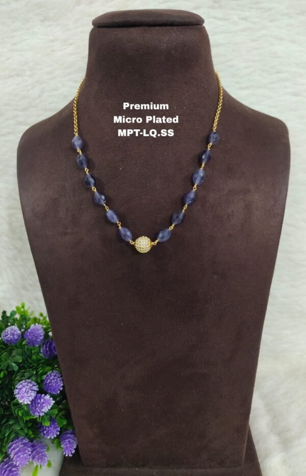 One gram gold Jewellery | One gram gold Pearls Chains | One gram gold Mutyala Chains
