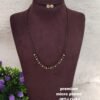 Short Black beads | One gram gold Black beads | Nallapusala Chains