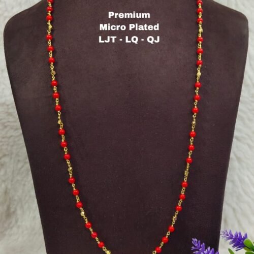 One gram gold Coral chains | One gram gold Pagadala Chains | One gram gold Jewellery