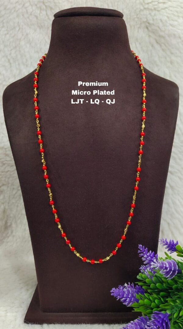 One gram gold Coral chains | One gram gold Pagadala Chains | One gram gold Jewellery