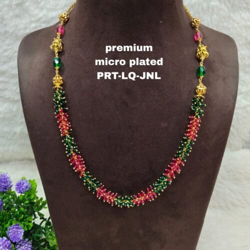 One gram gold Jewellery | One gram gold Pearls Chains | One gram gold Mutyala Chains