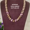One gram gold Jewellery | One gram gold Pearls Chains | One gram gold Mutyala Chains