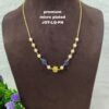 One gram gold Jewellery | One gram gold Pearls Chains | One gram gold Mutyala Chains