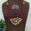 One gram gold Jewellery | One gram gold Pearls Chains | One gram gold Mutyala Chains