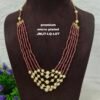One gram gold Jewellery | One gram gold Pearls Chains | One gram gold Mutyala Chains