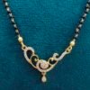 Short Black beads | One gram gold Black beads | Nallapusala Chains
