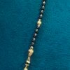 Short Black beads | One gram gold Black beads | Nallapusala Chains