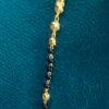 Short Black beads | One gram gold Black beads | Nallapusala Chains
