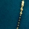 Short Black beads | One gram gold Black beads | Nallapusala Chains