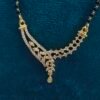 Short Black beads | One gram gold Black beads | Nallapusala Chains
