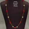 One gram gold Jewellery | One gram gold Pearls Chains | One gram gold Mutyala Chains