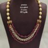 One gram gold Jewellery | One gram gold Pearls Chains | One gram gold Mutyala Chains