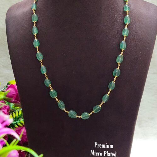 One gram gold Jewellery | One gram gold Pearls Chains | One gram gold Mutyala Chains
