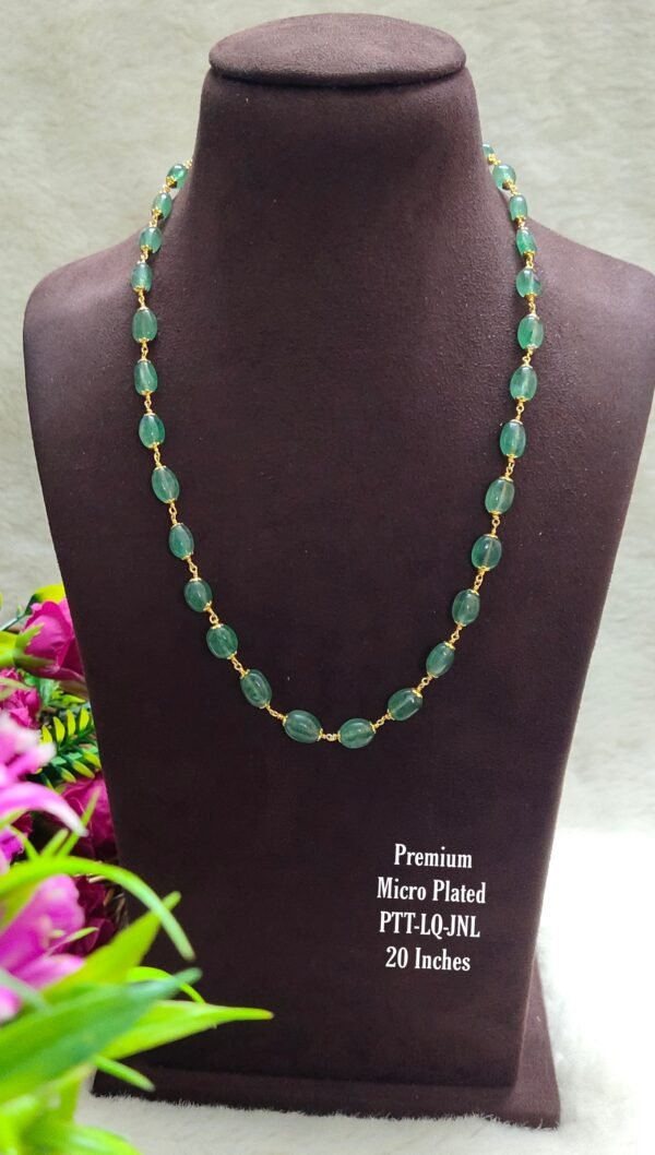 One gram gold Jewellery | One gram gold Pearls Chains | One gram gold Mutyala Chains