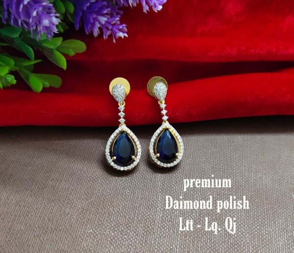 One gram gold Earrings |One gram gold Chandbali Earrings