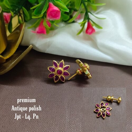 One gram gold Earrings |One gram gold Stud Earrings