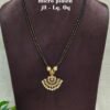 Short Black beads | One gram gold Black beads | Nallapusala Chains
