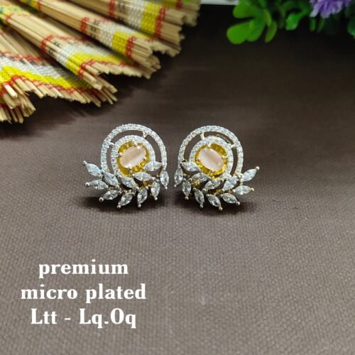 One gram gold Earrings |One gram gold Stud Earrings