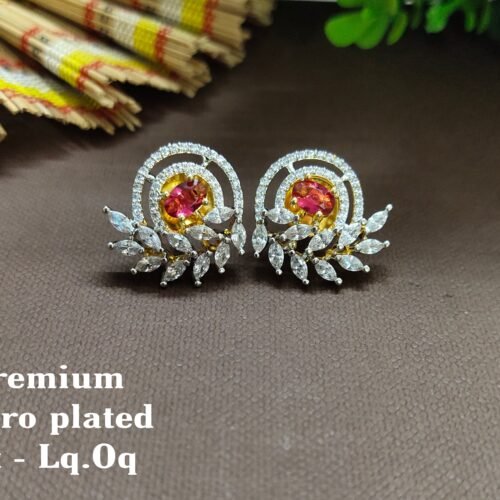 One gram gold Earrings |One gram gold Stud Earrings