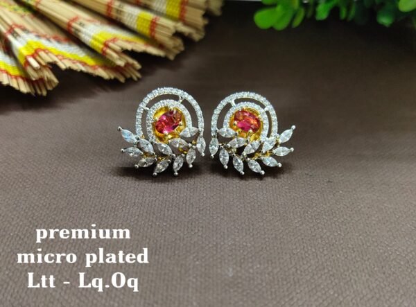 One gram gold Earrings |One gram gold Stud Earrings