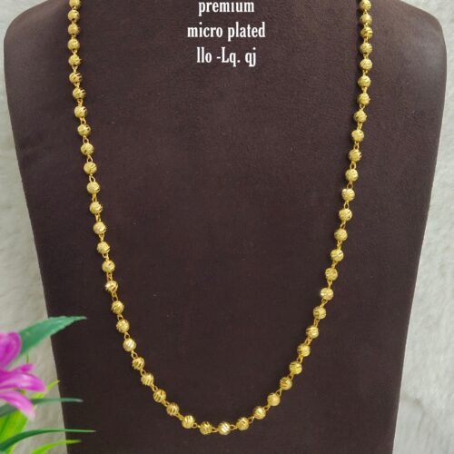 One gram gold Plain Chains | One gram gold Jewellery | One gram gold Chains
