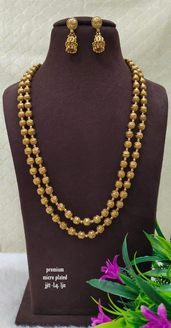 •	One gram gold Antique Chains | One gram gold Jewellery | Antique Chains