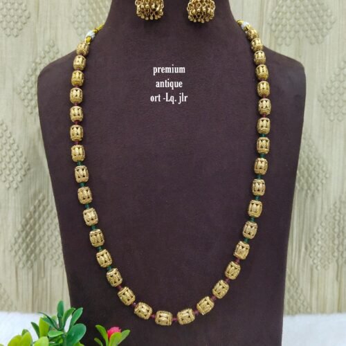 •	One gram gold Antique Chains | One gram gold Jewellery | Antique Chains