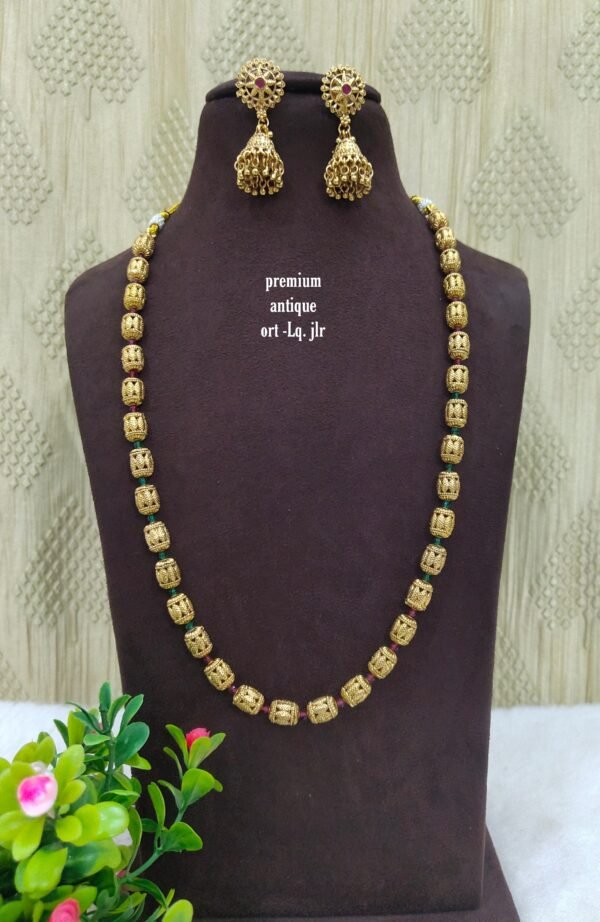 •	One gram gold Antique Chains | One gram gold Jewellery | Antique Chains