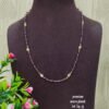 One gram gold Jewellery |  Kattutiga Chains | One gram gold Crystal Chains
