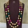 One gram gold Jewellery | One gram gold Pearls Chains | One gram gold Mutyala Chains