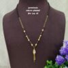 Short Black beads | One gram gold Black beads | Nallapusala Chains