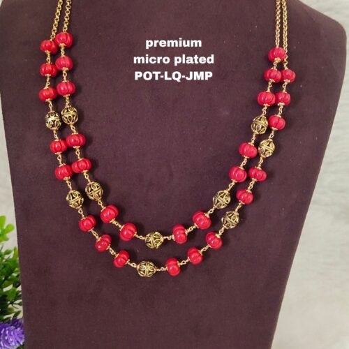One gram gold Coral chains | One gram gold Pagadala Chains | One gram gold Jewellery