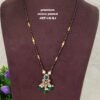 Short Black beads | One gram gold Black beads | Nallapusala Chains