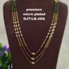 One gram gold Jewellery | One gram gold Pearls Chains | One gram gold Mutyala Chains