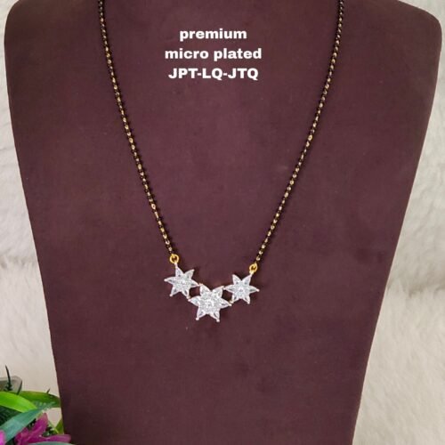 Picsart_24-12-17_12-44-31-024 Short Black beads | One gram gold Black beads | Nallapusala Chains