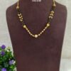 Short Black beads | One gram gold Black beads | Nallapusala Chains