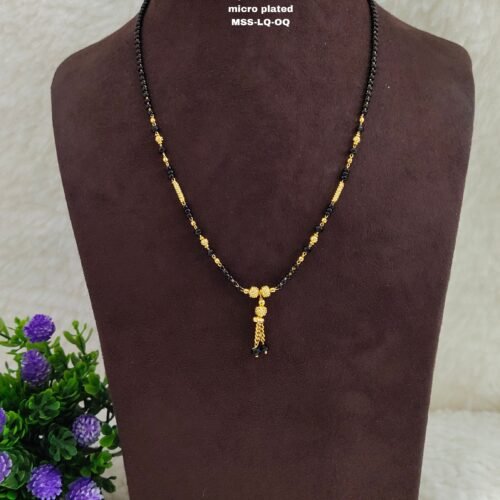 Picsart_24-12-19_17-31-42-913 (1) Short Black beads | One gram gold Black beads | Nallapusala Chains