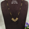 Short Black beads | One gram gold Black beads | Nallapusala Chains