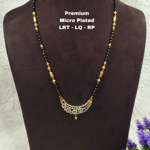 Picsart_25-11-14_14-21-08-422 (1) Short Black beads | One gram gold Black beads | Nallapusala Chains
