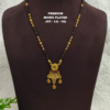 Short Black beads | One gram gold Black beads | Nallapusala Chains