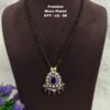 Short Black beads | One gram gold Black beads | Nallapusala Chains