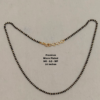 One gram gold Jewellery  | One gram gold Long Black beads | Black beads