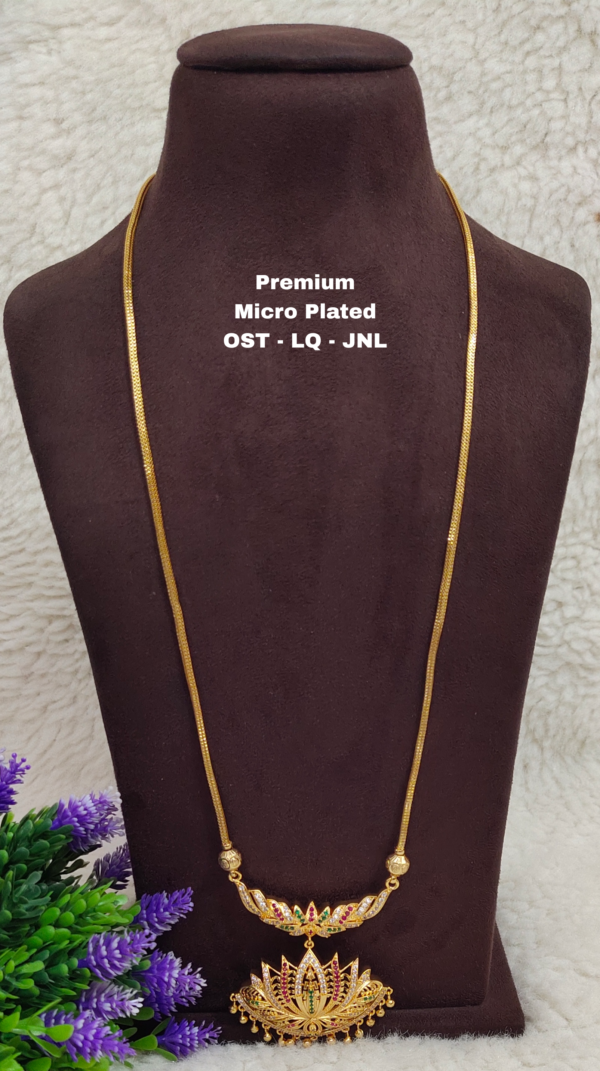 •	One gram gold Jewellery  | One gram gold Haram |  One gram gold South Indian Jewellery
