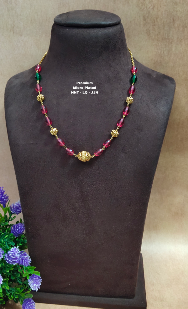 One gram gold Jewellery | One gram gold Chains | One gram gold beads Collection