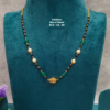 •	Short Black beads | One gram gold  Black Beads |  Nallapusala Chains