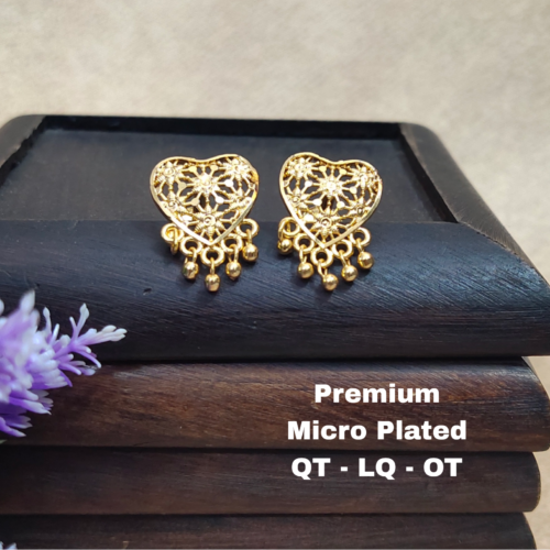 One gram gold Earrings |One gram goid Stud Earrings