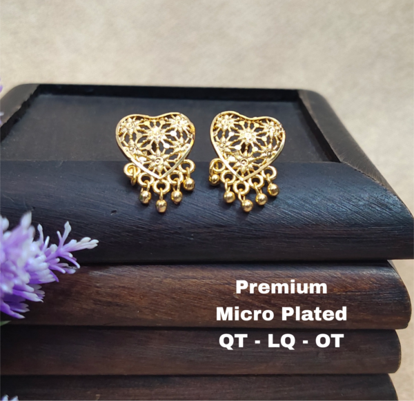 One gram gold Earrings |One gram goid Stud Earrings